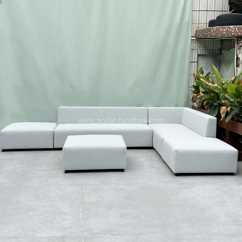 Alt vejr udendørs møbler vandtæt stof sofa